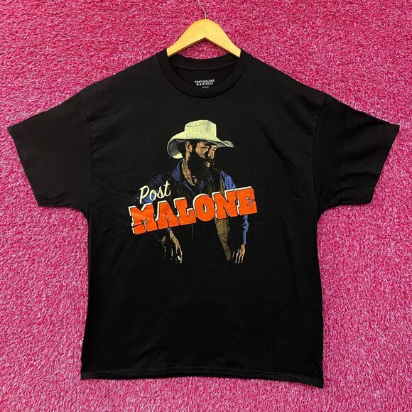 Post Malone Cowboy F-1 Trillion Album Country T-Shirt XL - Picture 1 of 4